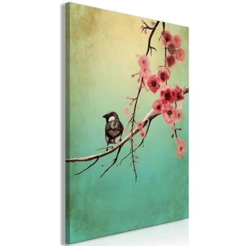 Slika - Cherry Flowers (1 Part) Vertical 40x60 Cijena