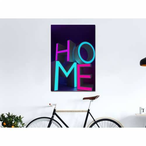 Slika - Home Neon (1 Part) Vertical 60x90 Cijena