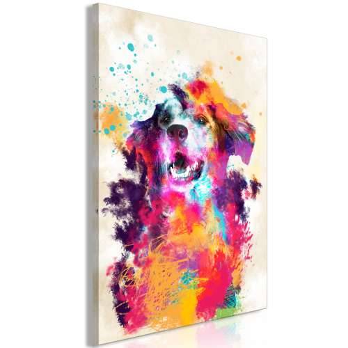 Slika - Watercolor Dog (1 Part) Vertical 80x120 Cijena