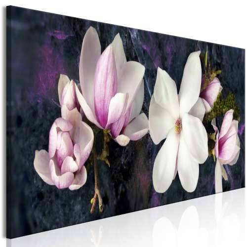 Slika - Avant-Garde Magnolia (1 Part) Narrow Violet 90x30 Cijena