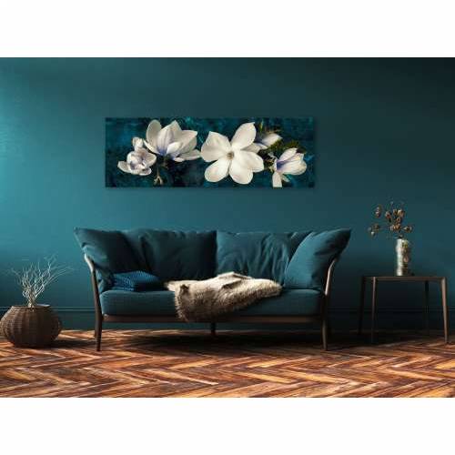 Slika - Avant-Garde Magnolia (1 Part) Narrow Turquoise 150x50 Cijena