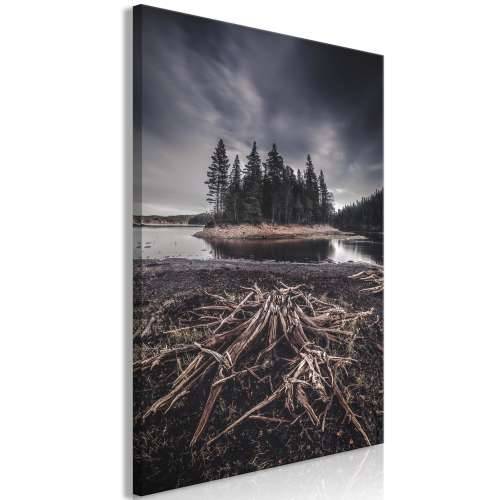 Slika - Wooded Island (1 Part) Vertical 40x60