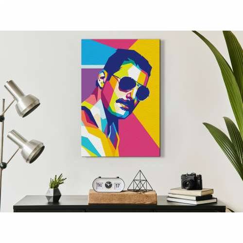 Slika za samostalno slikanje - Colourful Freddie  40x60 Cijena
