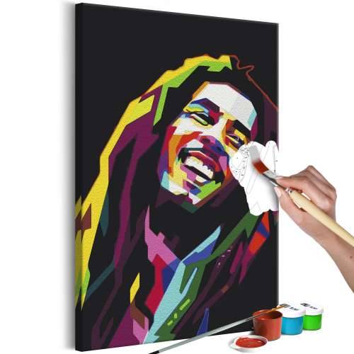 Slika za samostalno slikanje - Bob Marley 40x60 Cijena