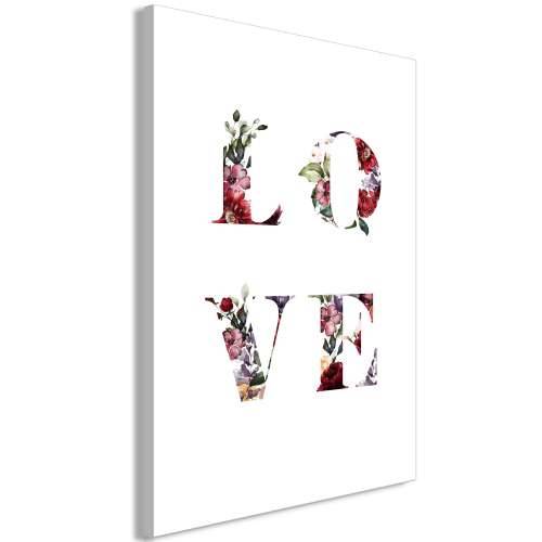 Slika - Love in Flowers (1 Part) Vertical 80x120 Cijena