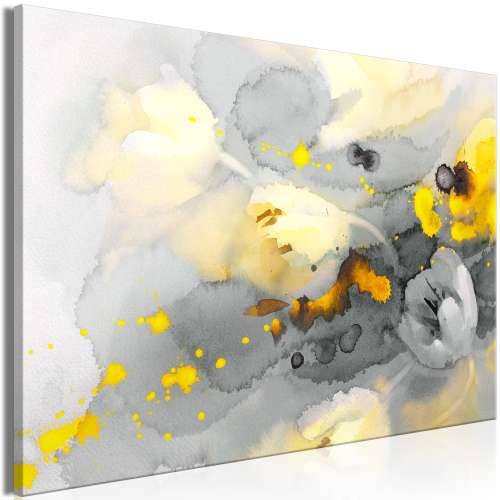 Slika - Colorful Storm of Flowers (1 Part) Wide 90x60