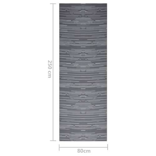 Vanjski tepih ARAKIL antracit 80 x 250 cm PP - Antracit 80 x 250 cm 1 Cijena