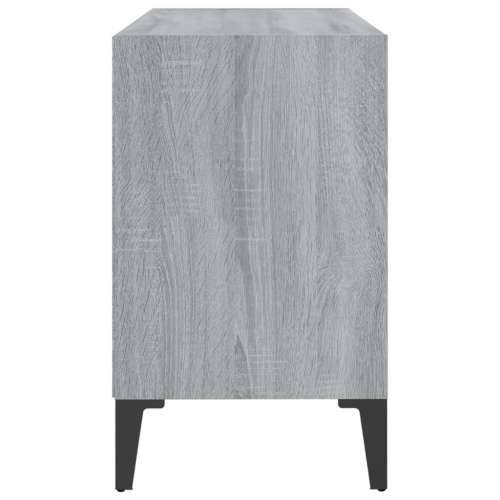 TV ormarić s metalnim nogama boja sivog hrasta 69,5x30x50 cm - Sivi hrast sonoma 1 69.5 cm Cijena