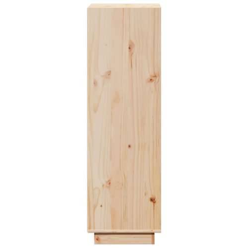 Visoka komoda 37 x 34 x 110 cm od masivne borovine Prirodna 1 Cijena