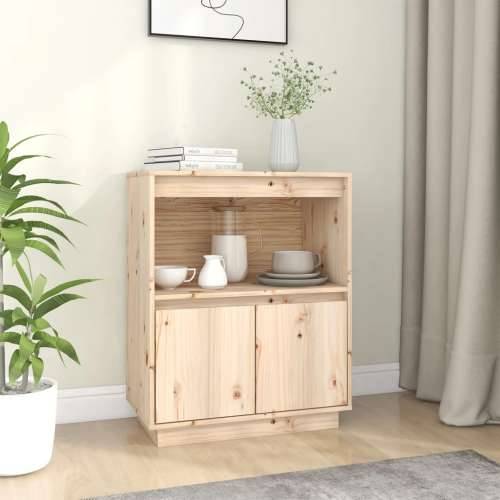 Komoda 60 x 34 x 75 cm od masivne borovine - Prirodna 1 Cijena