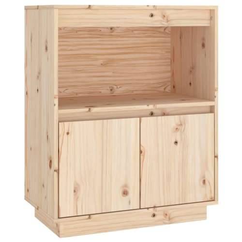 Komoda 60 x 34 x 75 cm od masivne borovine - Prirodna 1 Cijena