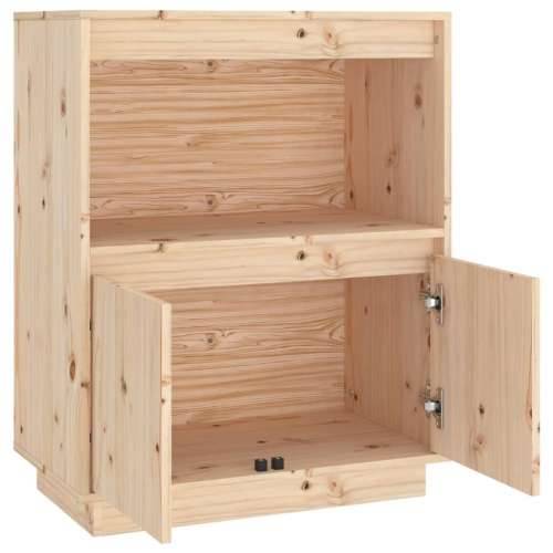 Komoda 60 x 34 x 75 cm od masivne borovine - Prirodna 1 Cijena