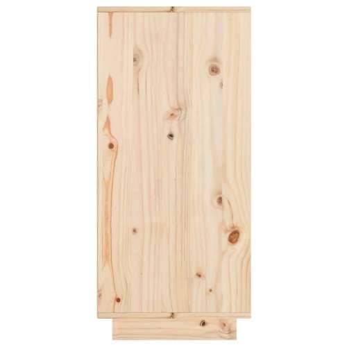 Komoda 60 x 34 x 75 cm od masivne borovine - Prirodna 1 Cijena