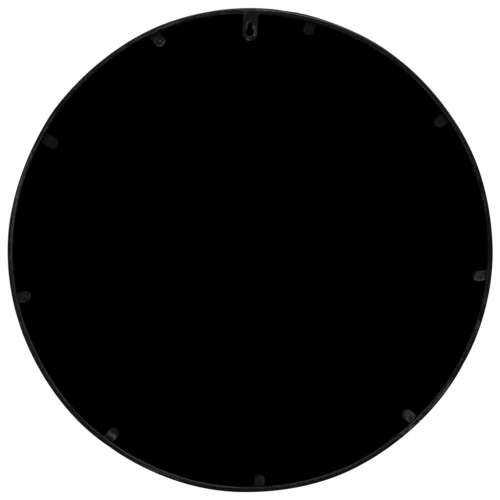 Vrtno ogledalo crno 60 x 3 cm okruglo željezno vanjska upotreba Cijena