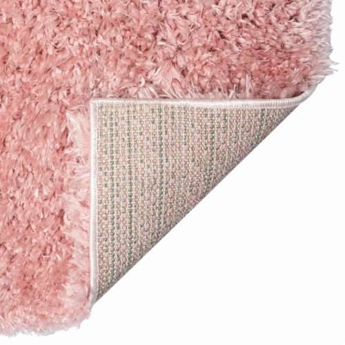 Čupavi tepih s visokim vlaknima ružičasti 160 x 230 cm 50 mm Cijena