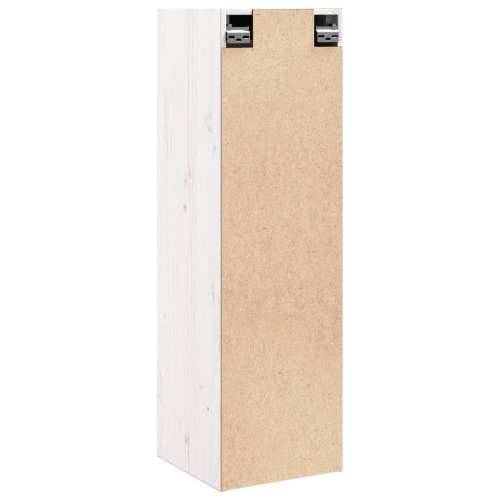 Zidni ormarići 2 kom bijeli 30x30x100 cm od masivne borovine - Bijela 2 1 Cijena