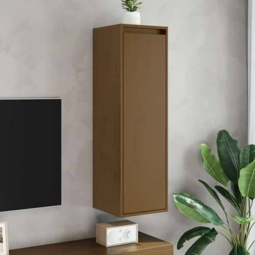 Zidni ormarići 2 kom boja meda 30x30x100 cm od masivne borovine - boja meda 2 1 Cijena