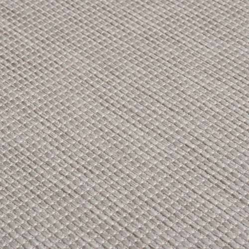 Vanjski tepih ravnog tkanja 160 x 230 cm sivo-smeđi Cijena