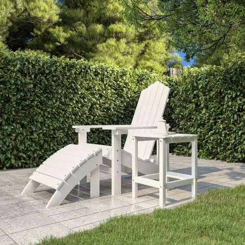 Vrtni stol Adirondack bijeli 38 x 38 x 46 cm HDPE - Bijela 1 Cijena