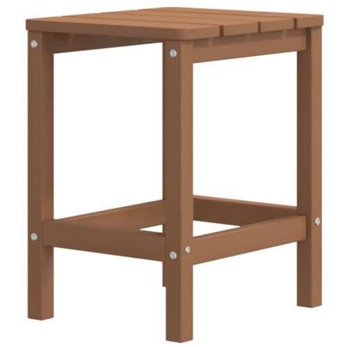 Vrtni stol Adirondack smeđi 38 x 38 x 46 cm HDPE - Smeđa 1 Cijena