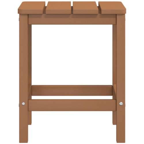 Vrtni stol Adirondack smeđi 38 x 38 x 46 cm HDPE - Smeđa 1 Cijena