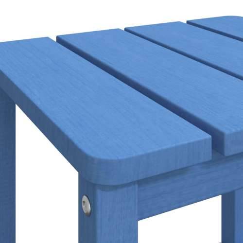 Vrtni stol Adirondack plava boja vode 38 x 38 x 46 cm HDPE - Aqua plava 1 Cijena