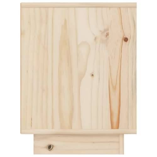Noćni ormarići 2 kom 40 x 30 x 40 cm od masivne borovine - Smeđa 2 Cijena