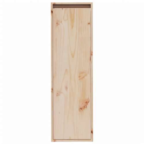 Zidni ormarići 2 kom 30 x 30 x 100 cm od masivne borovine - Prirodna 2 1 Cijena