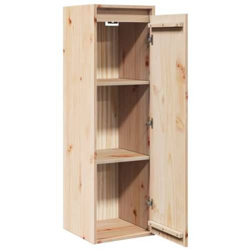 Zidni ormarići 2 kom 30 x 30 x 100 cm od masivne borovine - Prirodna 2 1 Cijena