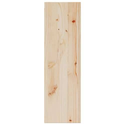 Zidni ormarići 2 kom 30 x 30 x 100 cm od masivne borovine - Prirodna 2 1 Cijena