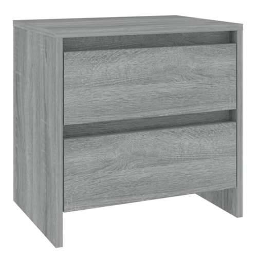 Noćni ormarići 2 kom boja hrasta sonome 45x34,5x44,5 cm drveni - Sivi hrast sonoma 2 Cijena