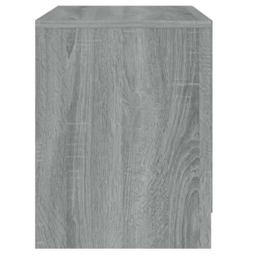 Noćni ormarići 2 kom boja hrasta sonome 45x34,5x44,5 cm drveni - Sivi hrast sonoma 2 Cijena