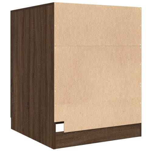 Ormarić za perilicu rublja boja smeđeg hrasta 71x71,5x91,5cm - Smeđi hrast 1 Cijena