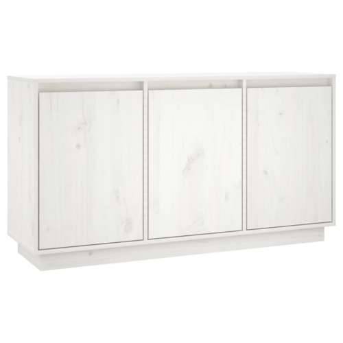 Komoda bijela 111x34x60 cm od masivne borovine - Bijela 1 Cijena