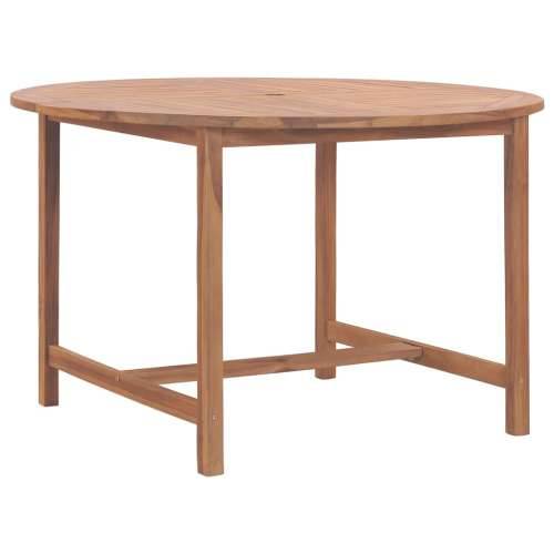 Vrtni stol - Blagovaonski stol Ø 110 x 75 cm od masivne tikovine  - 1 Okruglo Cijena