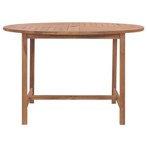 Vrtni stol - Blagovaonski stol Ø 110 x 75 cm od masivne tikovine  - 1 Okruglo Cijena