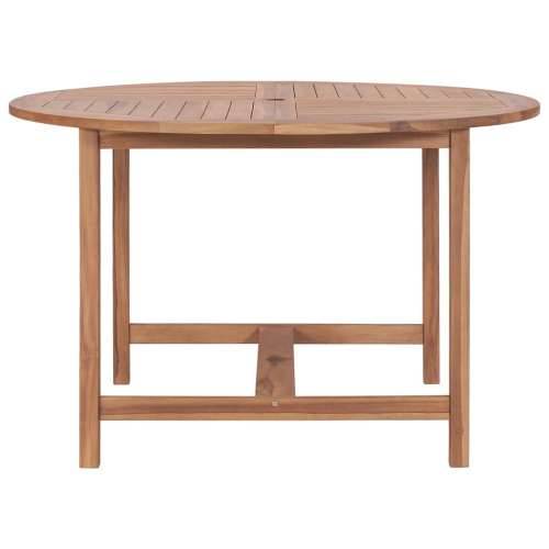 Vrtni stol - Blagovaonski stol Ø 110 x 75 cm od masivne tikovine  - 1 Okruglo Cijena