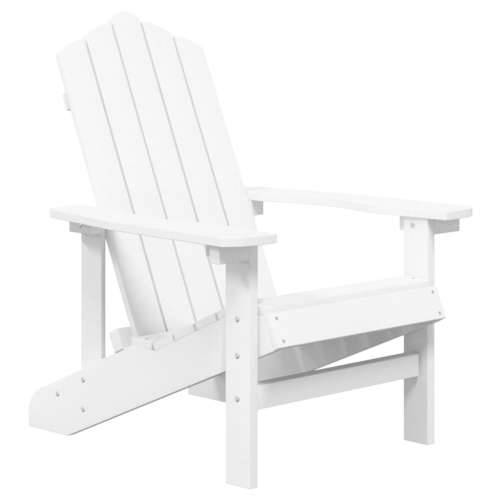 Vrtna stolica Adirondack HDPE bijela Cijena
