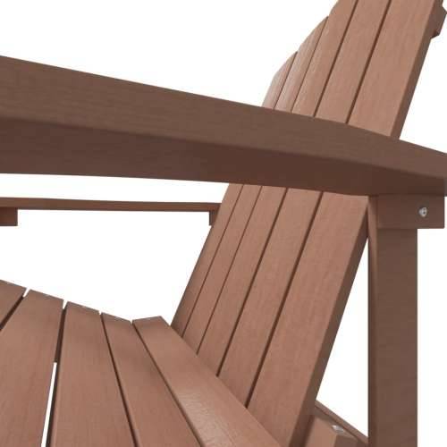 Vrtna stolica Adirondack HDPE smeđa Cijena