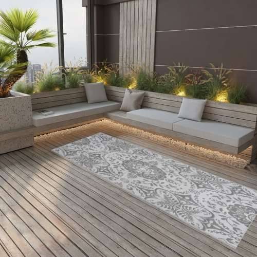 Vanjski tepih ARAKIL svjetlosivi 80 x 250 cm PP - Svjetlosiva 80 x 250 cm 1 Cijena