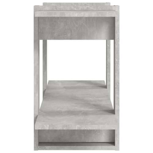 Ormarić za knjige boja betona 100x30x51 cm konstruirano drvo - Beton siva 1 Cijena