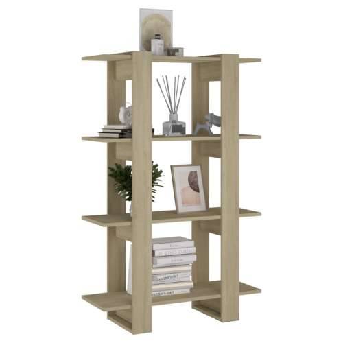 Ormarić za knjige / Paravan - Sobna pregrada boja hrasta 80x30x123,5 cm - sonoma hrast 1 Cijena