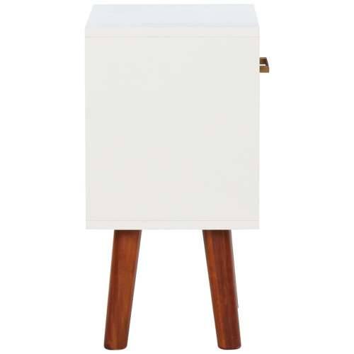 Noćni ormarići 2 kom od masivnog drva bagrema 40 x 30 x 57 cm - 2 Cijena