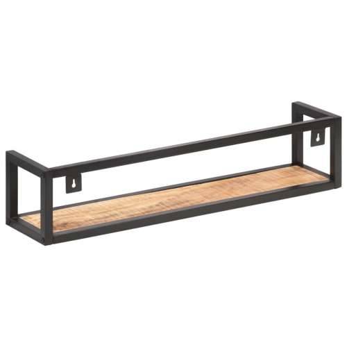 Zidne police 2 kom 80 cm od grubog drva manga - 80 cm 2 grubo drvo manga 1 Cijena