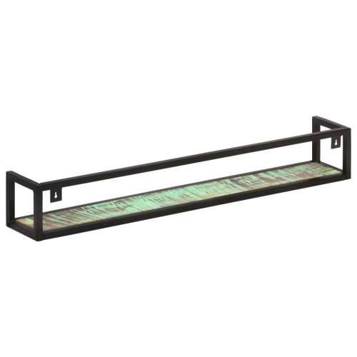 Zidne police 2 kom 120 cm od masivnog obnovljenog drva - 120 cm 2 masivno obnovljeno drvo 1 Cijena