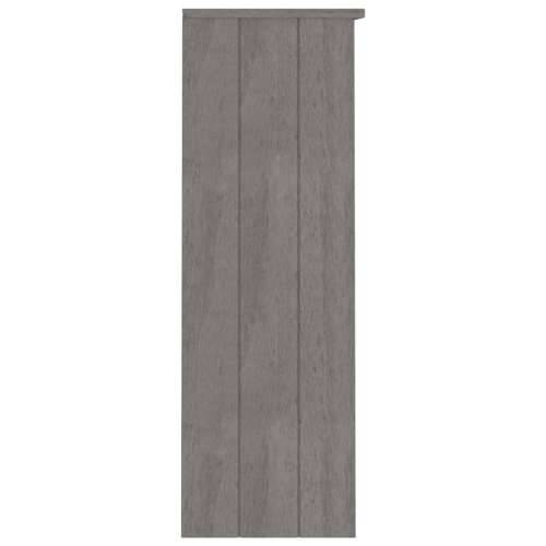 Gornji element za komodu HAMAR svjetlosivi 85x35x100cm borovina - Svjetlosiva 1 Cijena