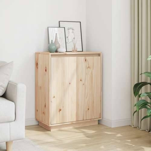Komoda 60 x 34 x 75 cm od masivne borovine - Prirodna 1 Cijena