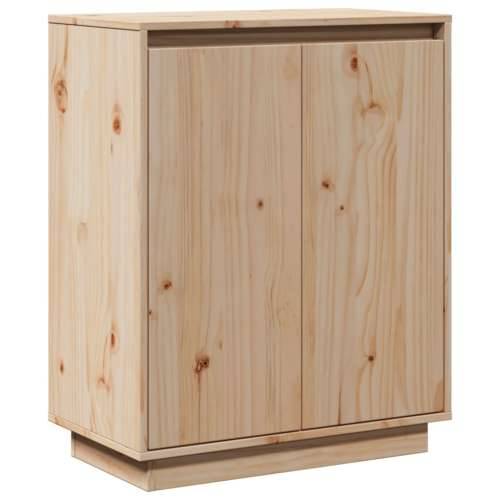Komoda 60 x 34 x 75 cm od masivne borovine - Prirodna 1 Cijena