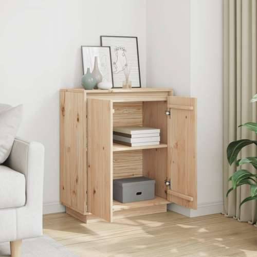 Komoda 60 x 34 x 75 cm od masivne borovine - Prirodna 1 Cijena
