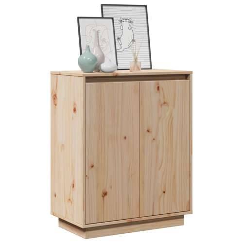 Komoda 60 x 34 x 75 cm od masivne borovine - Prirodna 1 Cijena